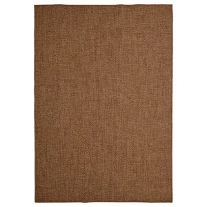 LYDERSHOLM Rug flatwoven, in/outdoor, medium brown, 200x300 cm (6 ' 7 "x9 ' 10 ")